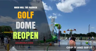 Paddock Golf Dome Reopening: Updates and Expected Timeline Revealed