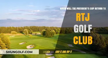 President's Cup Return to RTJ Golf Club: Anticipated Timeline