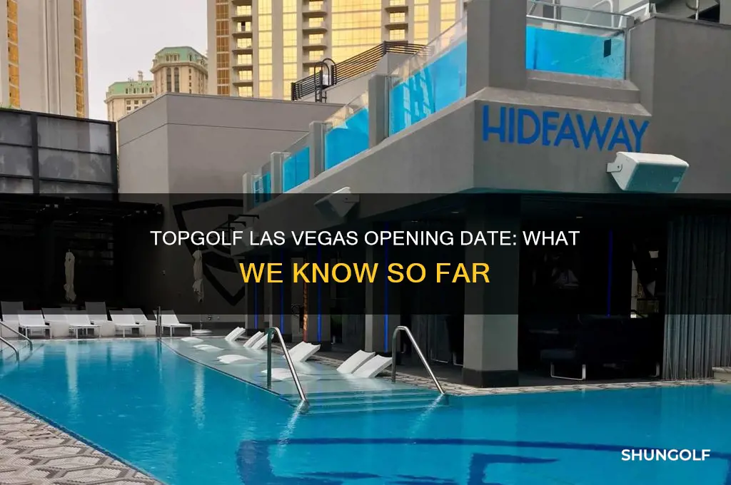 when will top golf vegas open