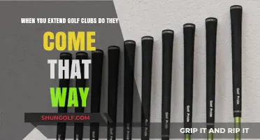 Do Golf Clubs Come Pre-Extended or Can You Customize Length?