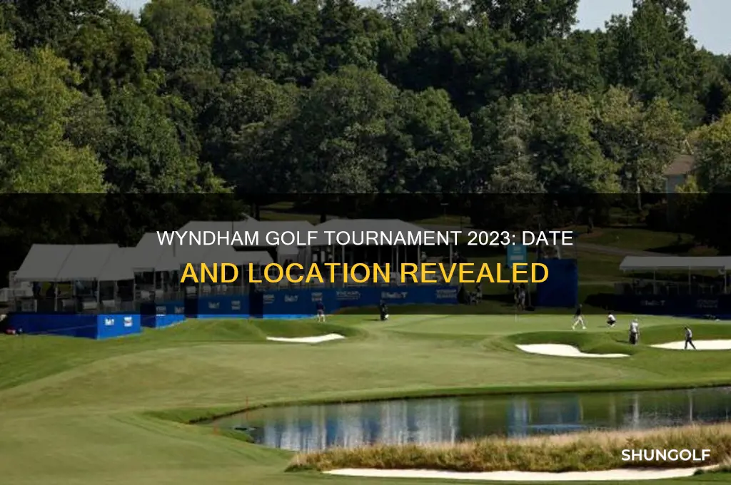 where and what date us the wyndahm golf turnament date