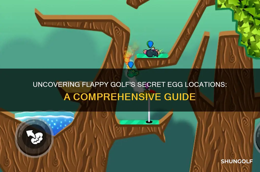 where are all the eggs hidden in flappy golf