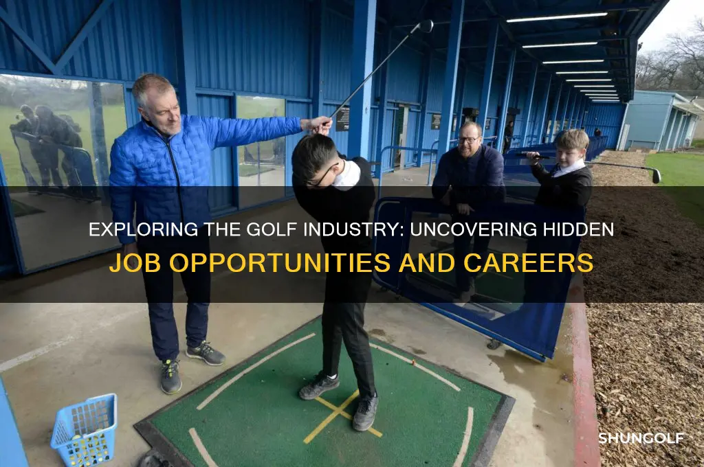 where are all the jobs in the golf industry