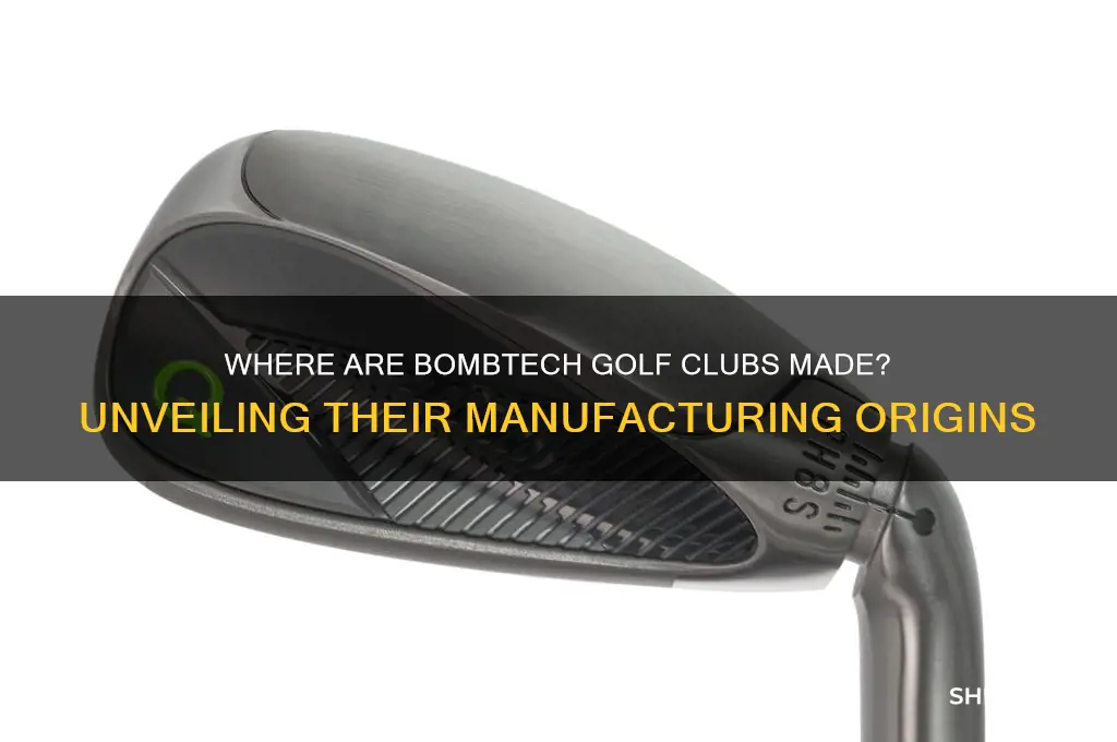 where are bombtech golf clubs made