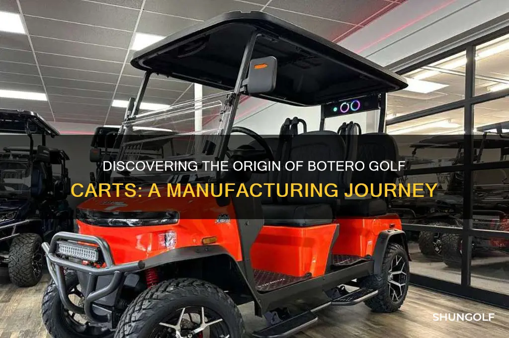 where are botero golf carts made