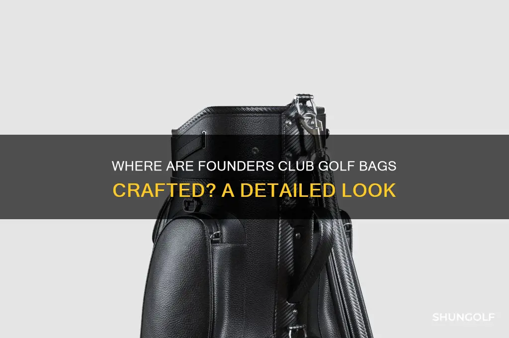 where are founders club golf bags made