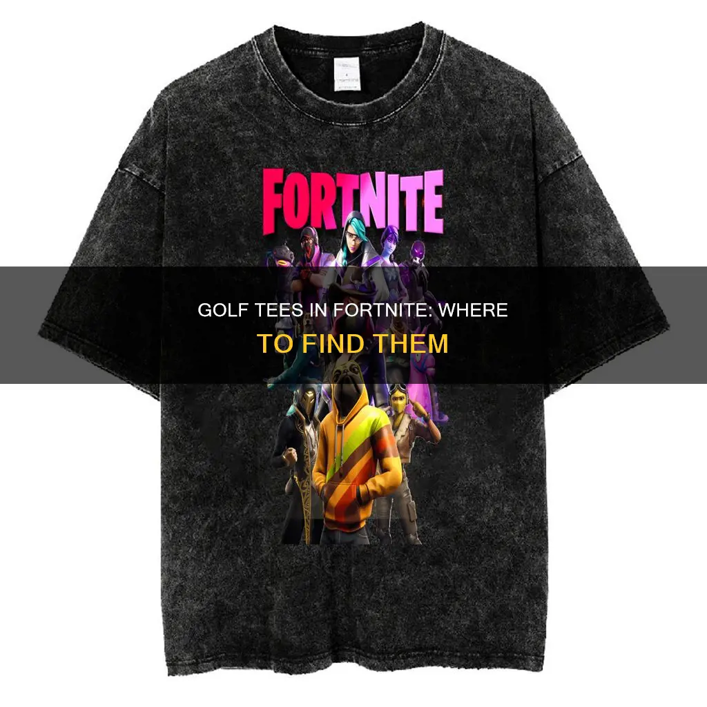 where are golf tees fortnite