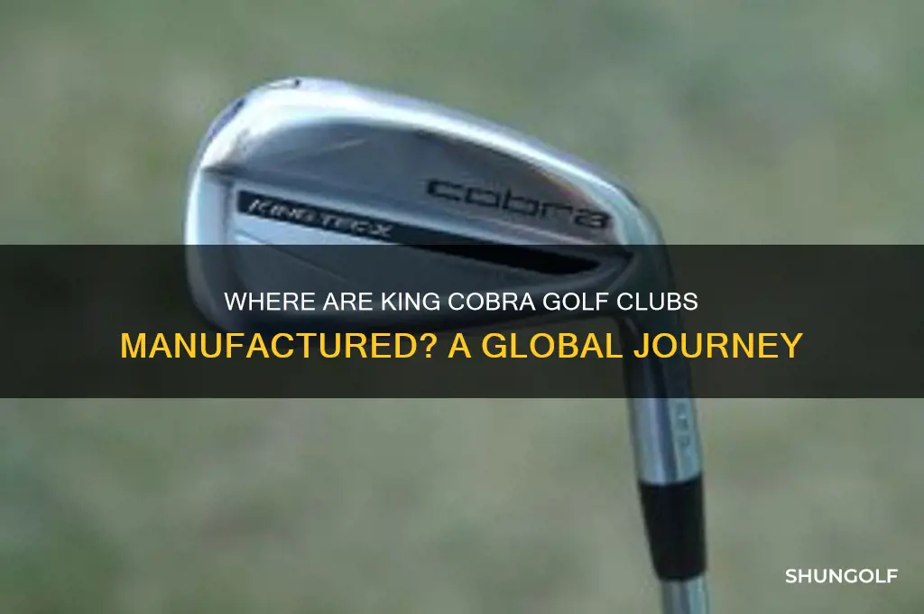 where are king cobra golf clubs made