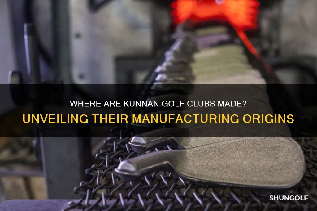 where are kunnan golf clubs made