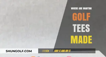 Golf Tees: Martini's Manufacturing Secrets