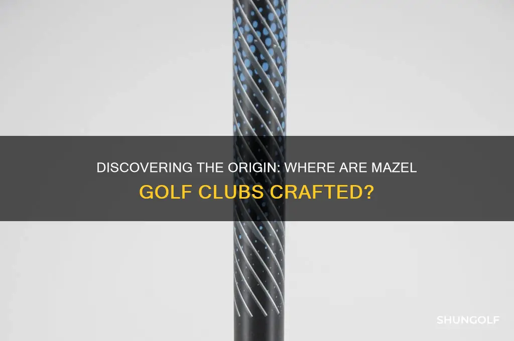 where are mazel golf clubs made