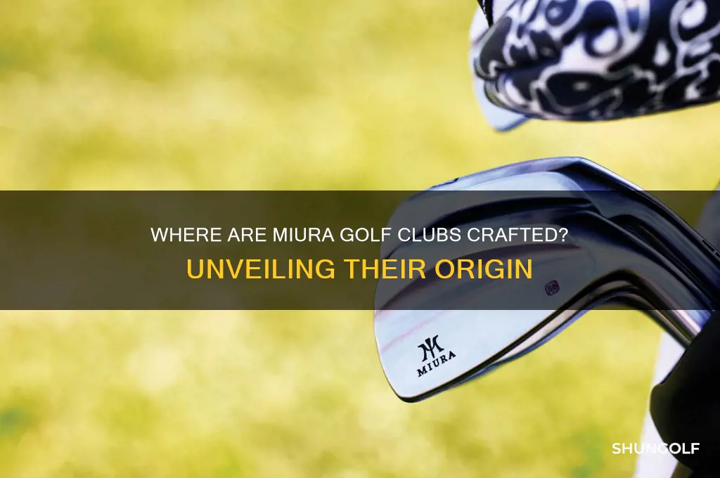 where are miura golf clubs made