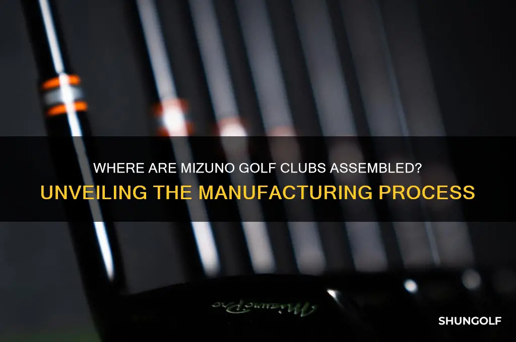 where are mizuno golf clubs assembled