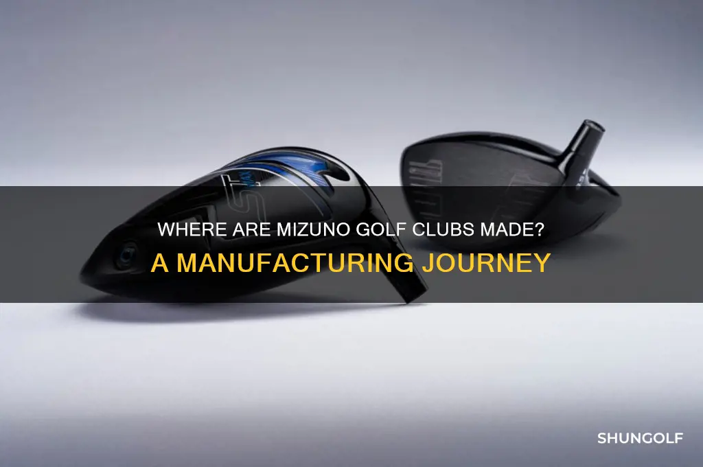 where are mizuno golf clubs manufactured