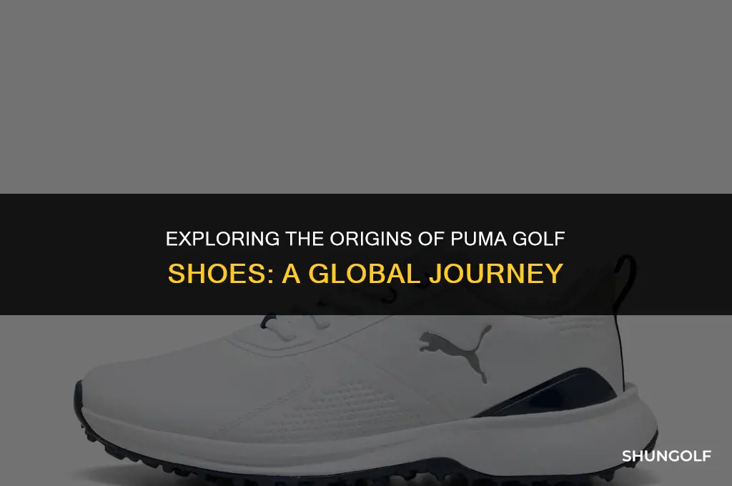 where are puma golf shoes made