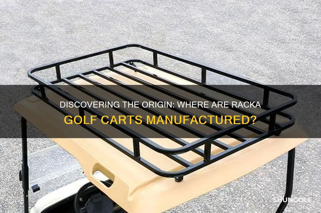 where are racka golf carts made