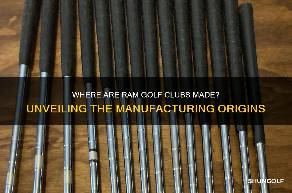 where are ram golf clubs made