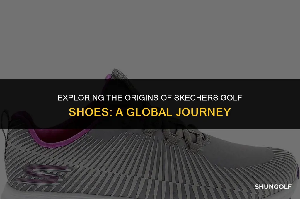 where are skechers golf shoes made