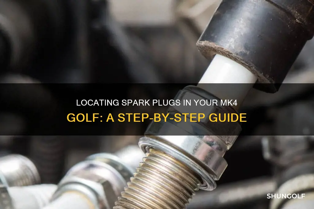 where are spark plugs on mk4 golf