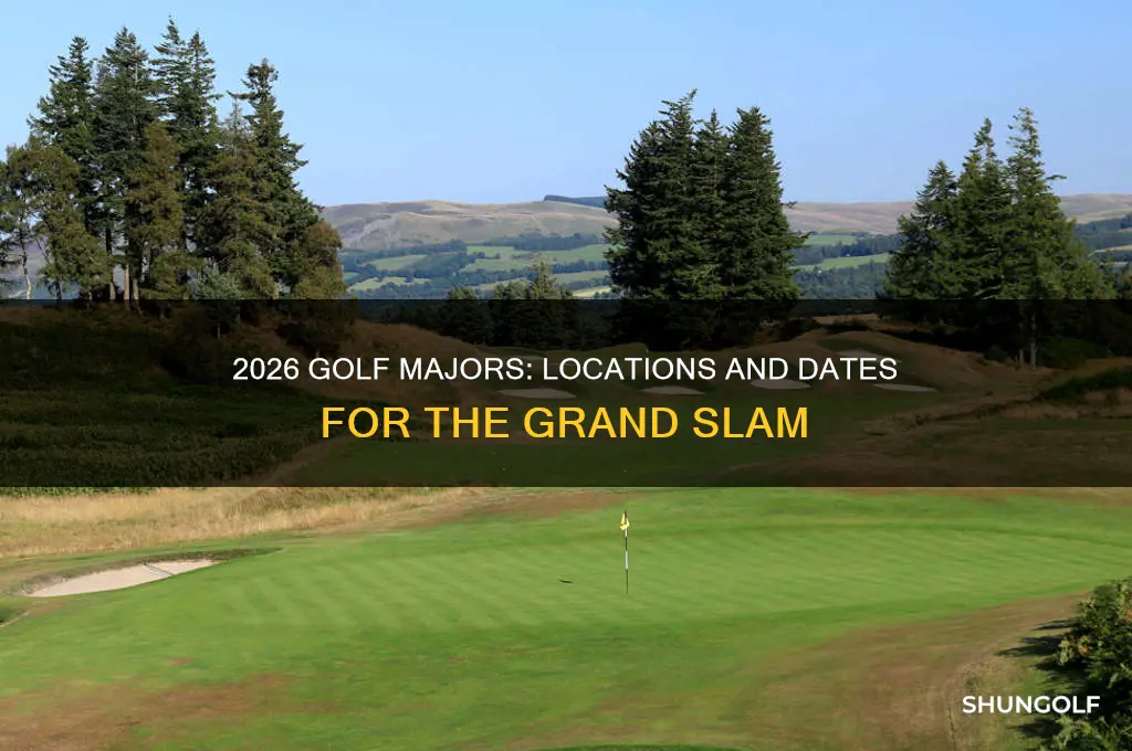 where are the golf majors in 2026