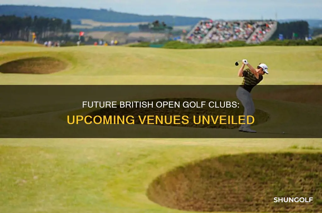 where are the next 10 british opens golf club