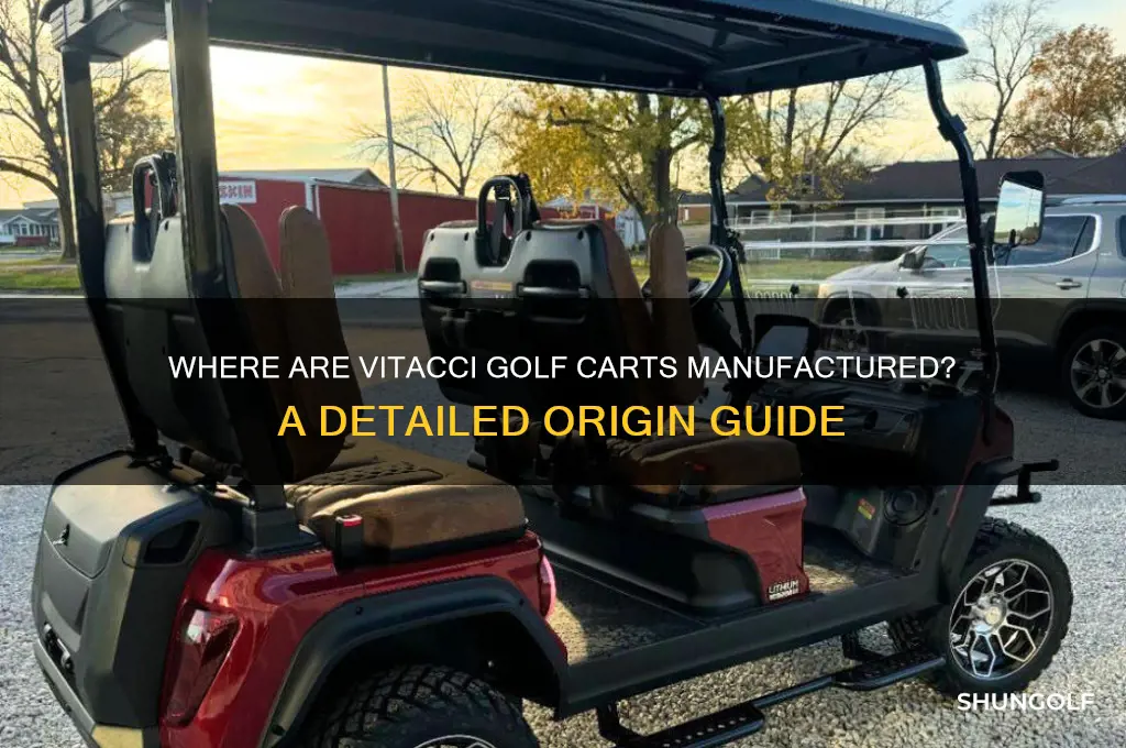 where are vitacci golf carts made