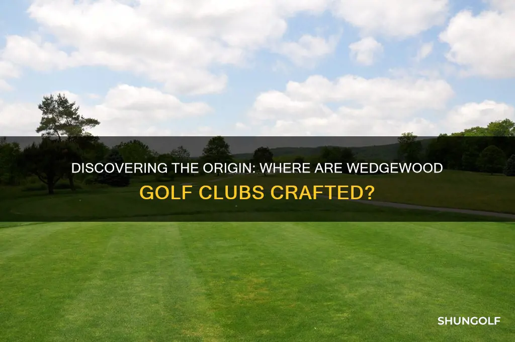 where are wedgewood golf clubs made