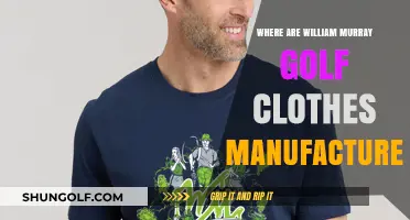 Where Are William Murray Golf Clothes Made? Manufacturing Locations Revealed
