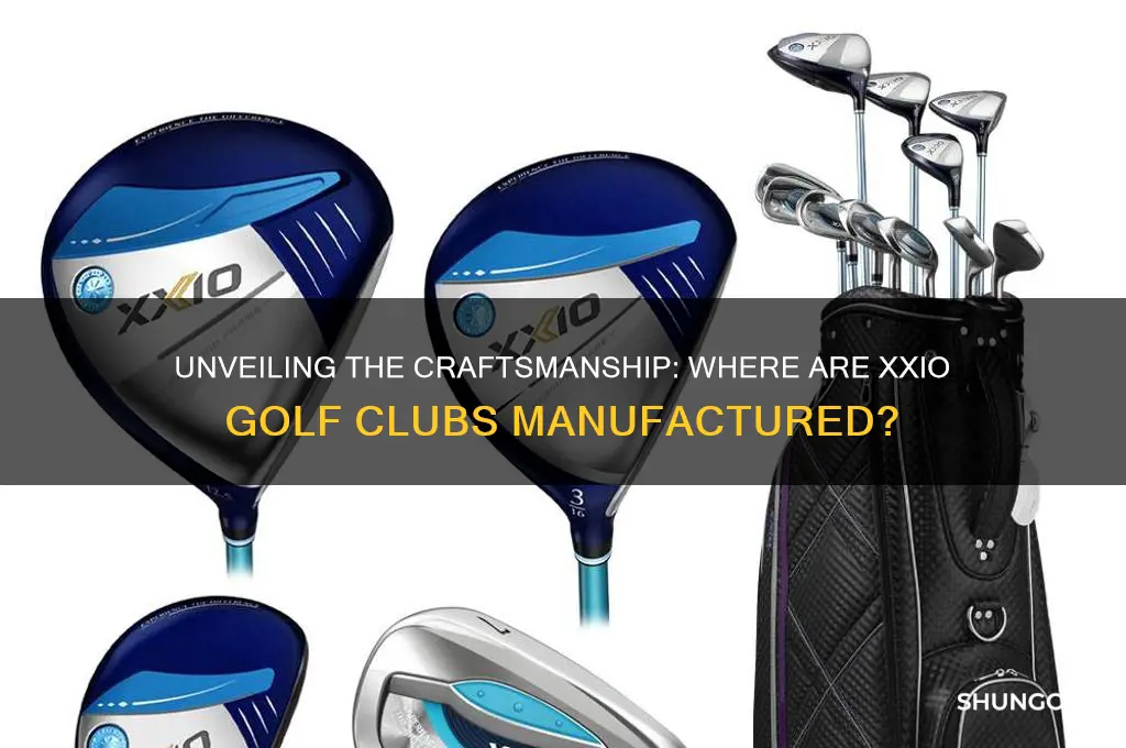 where are xxio golf clubs made