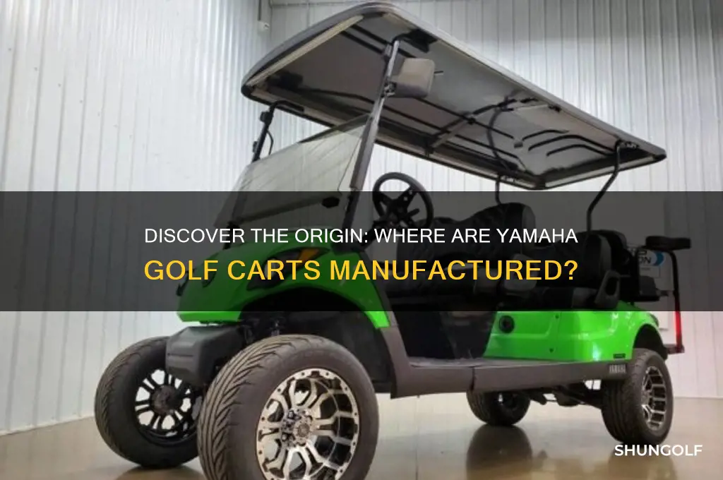 where are yamaha golf carts made