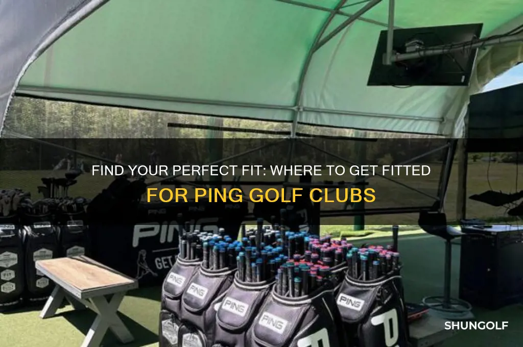 where can i be fitted for ping golf clubs