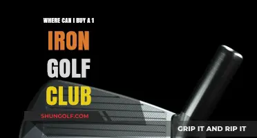 Where to Find and Buy a 1 Iron Golf Club