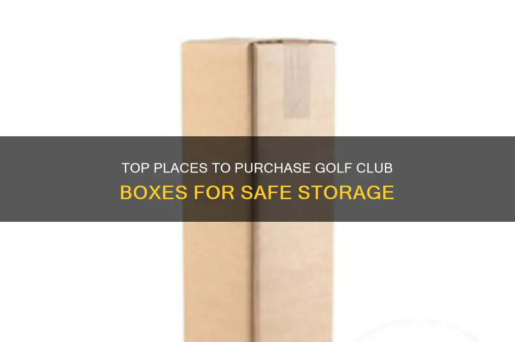 where can i buy a box for golf clubs