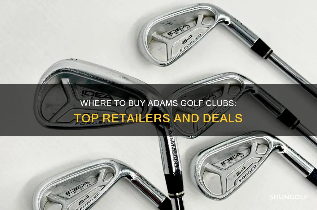 where can i buy adams golf clubs