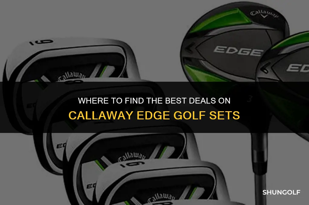 where can i buy callaway edge golf set