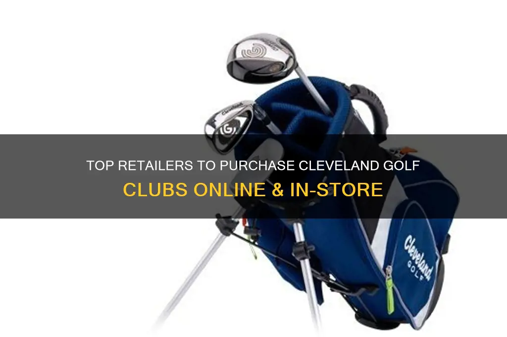 where can i buy cleveland golf clubs