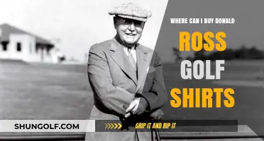 Where to Find Donald Ross Golf Shirts: A Comprehensive Guide