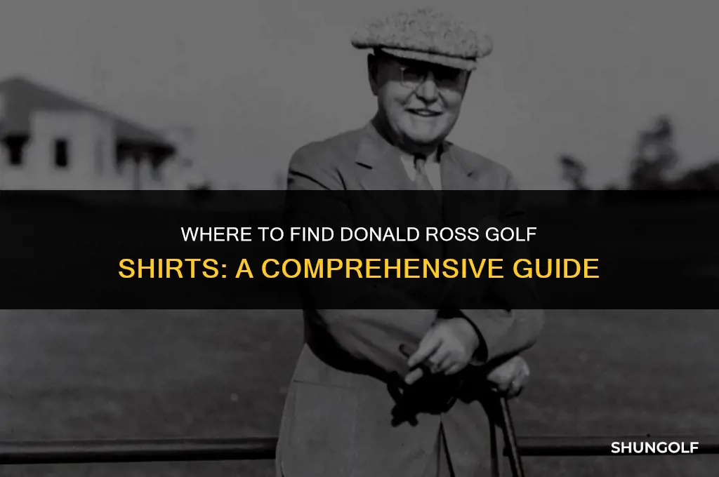 where can i buy donald ross golf shirts