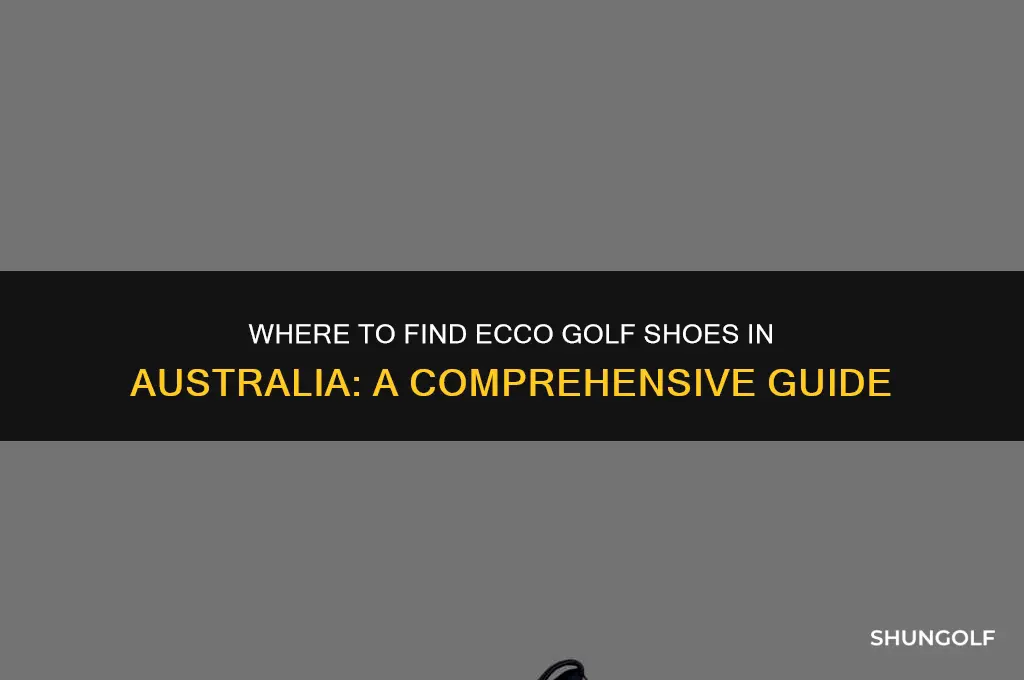 where can i buy ecco golf shoes in australia
