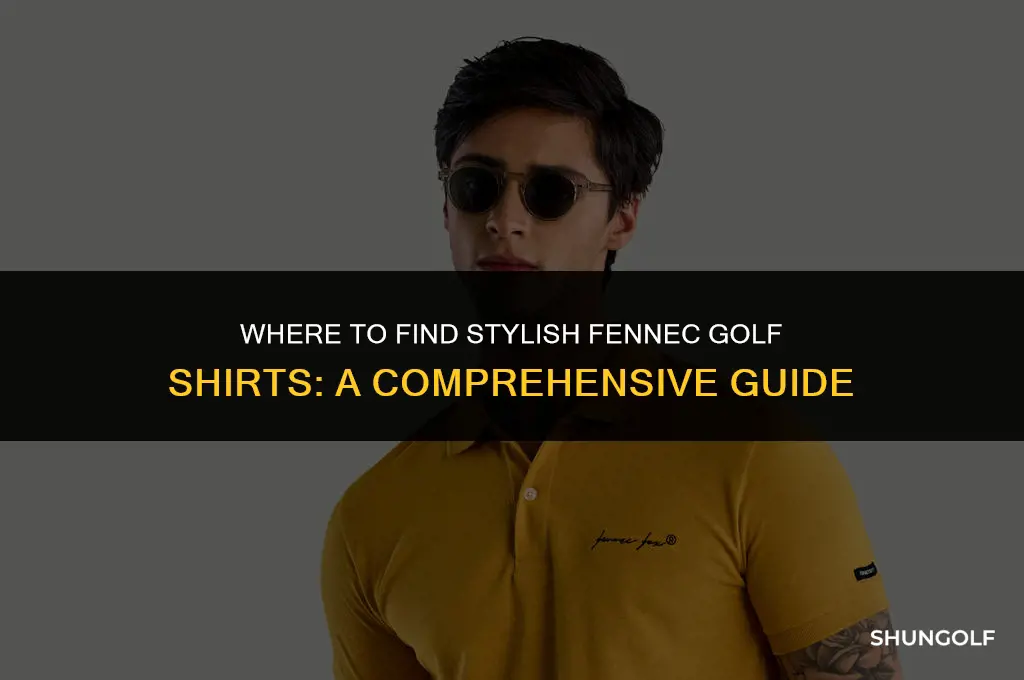 where can i buy fennec golf shirts