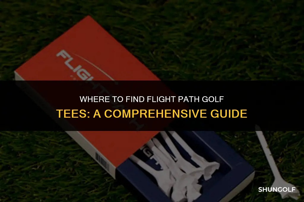 where can i buy flight path golf tees