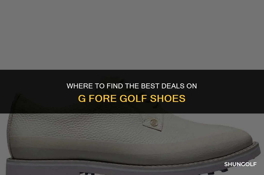 where can i buy g fore golf shoes