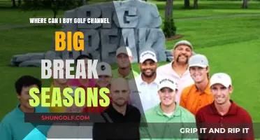 Where to Purchase Golf Channel's Big Break Seasons: A Comprehensive Guide
