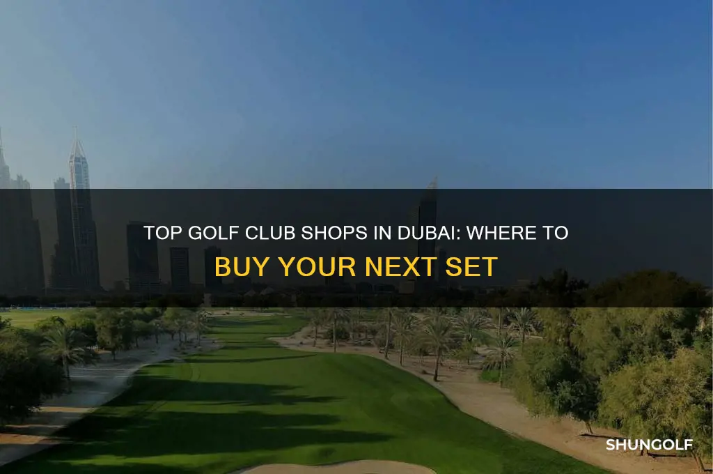 where can i buy golf clubs in dubai