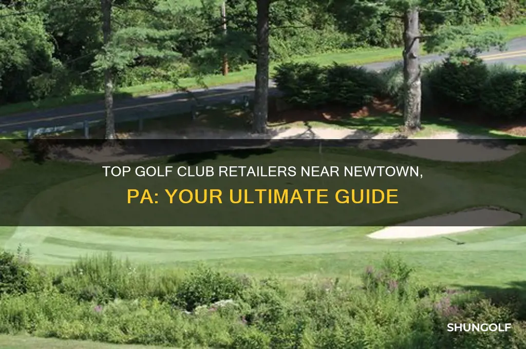 where can i buy golf clubs near newtown pa