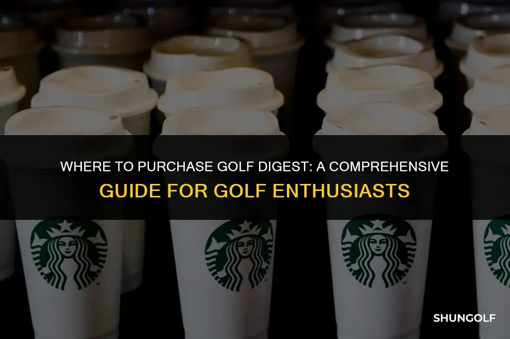 where can i buy golf digest