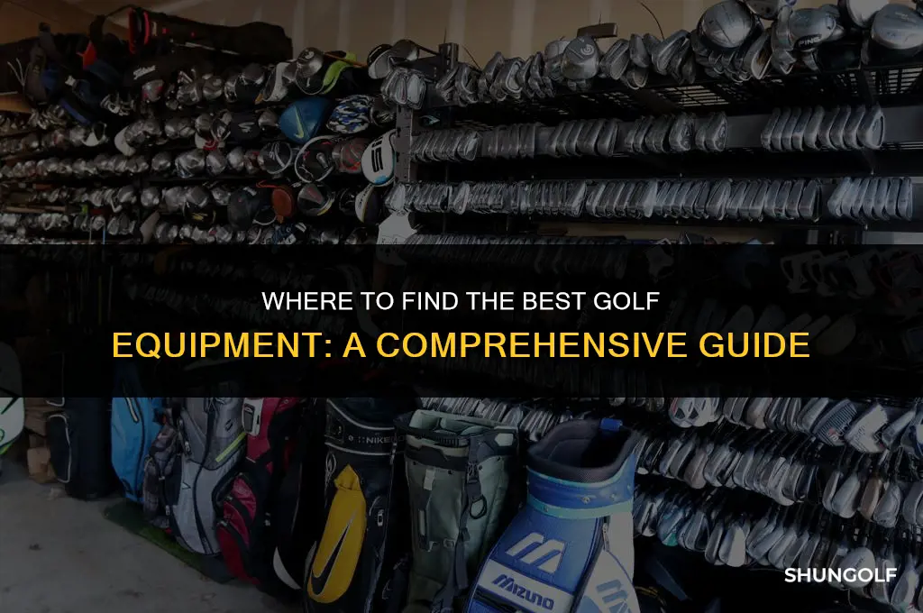 where can i buy golf equipment