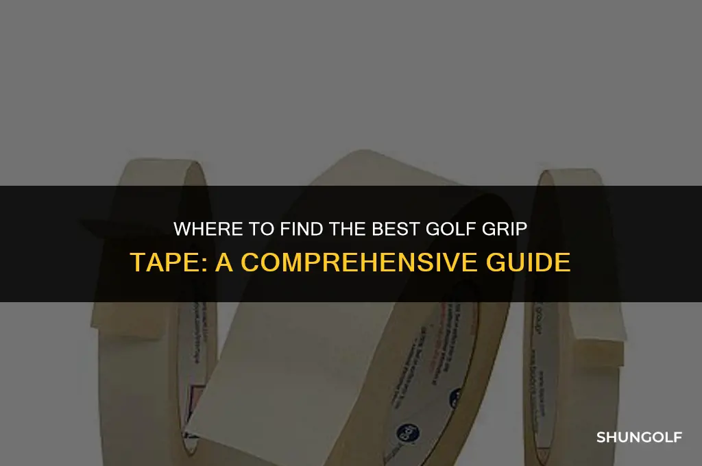 where can i buy golf grip tape