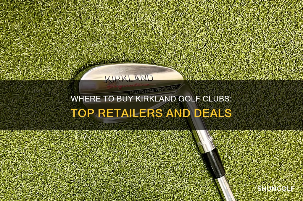 where can i buy kirkland golf clubs
