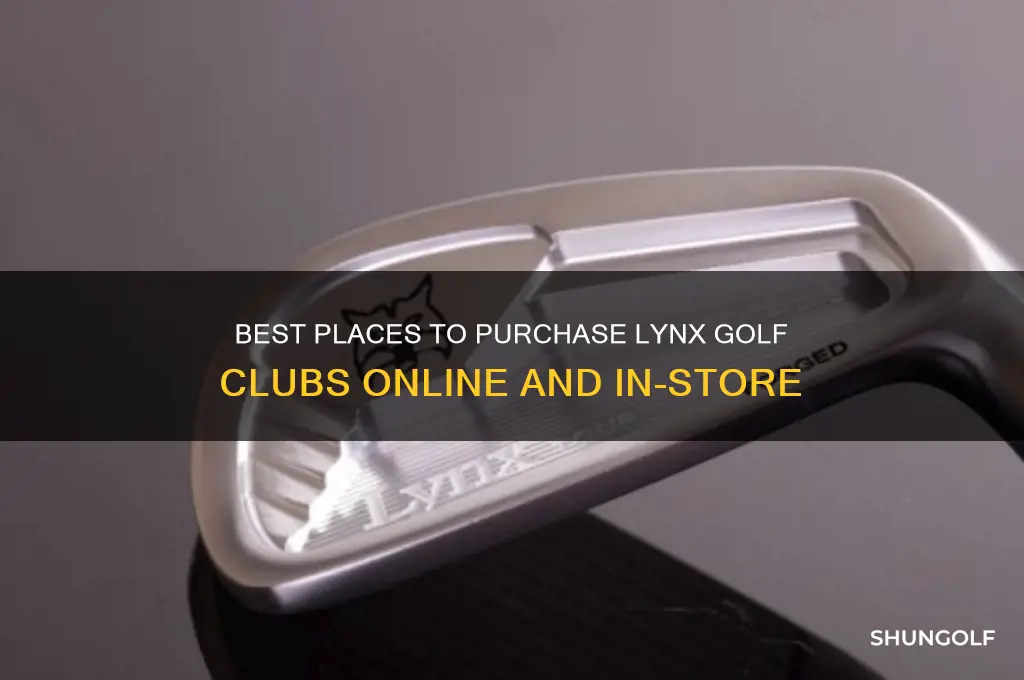 where can i buy lynx golf clubs
